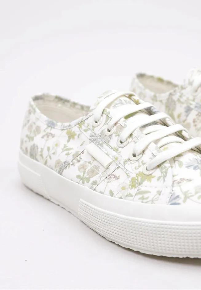 2750 FLORAR PRINT  Superga BASKETS PLATES