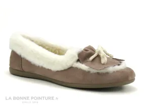 Achat chaussures CM Confort Femme Pantoufle Chausson, vente CM Confort 10343 - Vison 35 - Chausson mocassin Femme beige