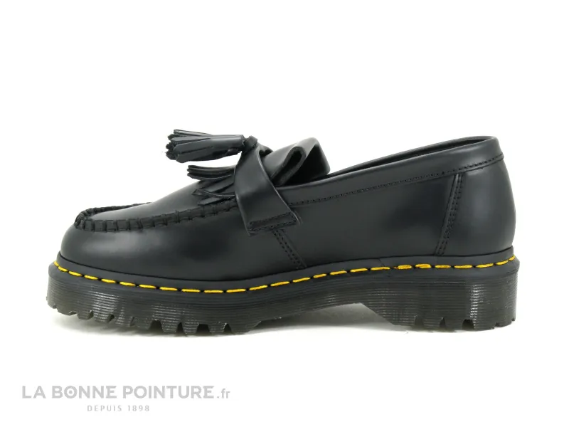 Achat chaussures Dr Martens Femme Mocassin, vente Dr Martens ADRIAN BEX 2695700 Black Smooth1  - Mocassin