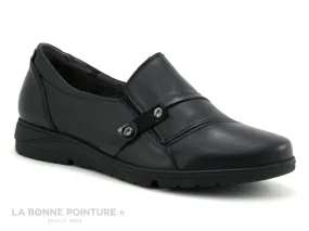 Achat chaussures Fluchos Femme Mocassin, vente Fluchos STYLL F1567 Noir - Mocassin Femme