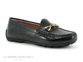 Achat chaussures Geox Femme Mocassin, vente Geox KOSMOPOLIS D35RCB - Black - Mocassin Femme noir verni