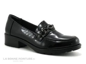 Achat chaussures Inéa Femme Mocassin, vente Inea JOUSSE Verni noir - Mocassin Femme