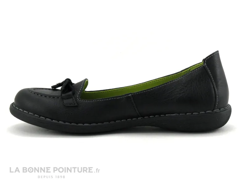 Achat chaussures Jungla Femme Mocassin, vente Jungla 8030 Negro - Mocassin Femme en cuir noir