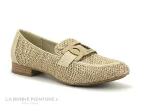 Achat chaussures Mustang Shoes Femme Mocassin, vente Mustang 1489-402-4 Beige - Mocassin Femme