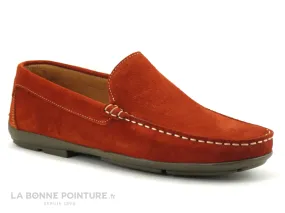 Achat chaussures Orland Homme Mocassin, vente Orland 2022 SW Muskat 166 - Mocassin Homme orange brique