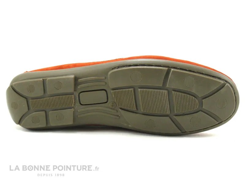 Achat chaussures Orland Homme Mocassin, vente Orland 2022 SW Muskat 166 - Mocassin Homme orange brique