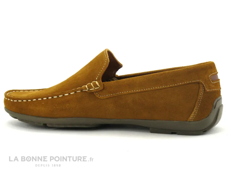 Achat chaussures Orland Homme Mocassin, vente Orland 2022 SW Setter - Mocassin Homme cuir velours marron camel