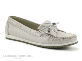 Achat chaussures Pedro Torres Femme Mocassin, vente Pedro Torres 107E Shine Beige - Mocassin Femme beige brillant