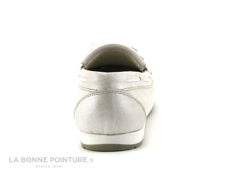 Achat chaussures Pedro Torres Femme Mocassin, vente Pedro Torres 107E Shine Beige - Mocassin Femme beige brillant