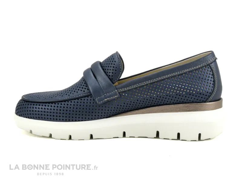 Achat chaussures Pikolinos Femme Mocassin, vente Pikolinos RUEDA W2A-3862CP 300 Blue - Mocassin Femme bleu marine