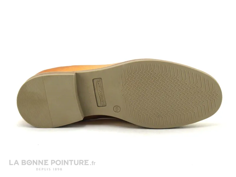 Achat chaussures Softwaves Femme Mocassin, vente Softwaves GABY 8-35-31-011 - Platino Pumpkin - Mocassin orange platine