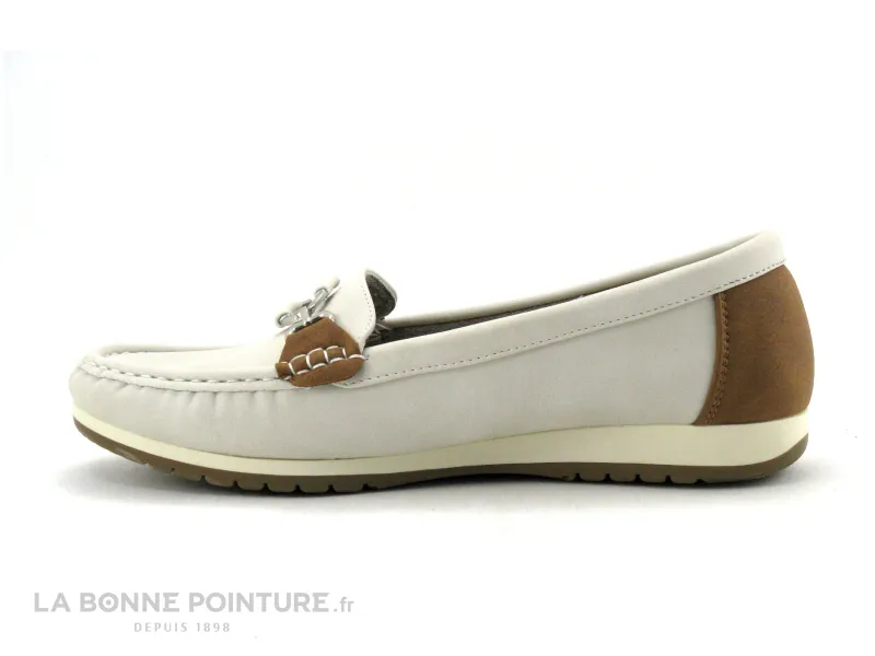 Achat chaussures Sweet R Femme Mocassin, vente Sweet R MACARE Beige et camel - Mocassin Femme