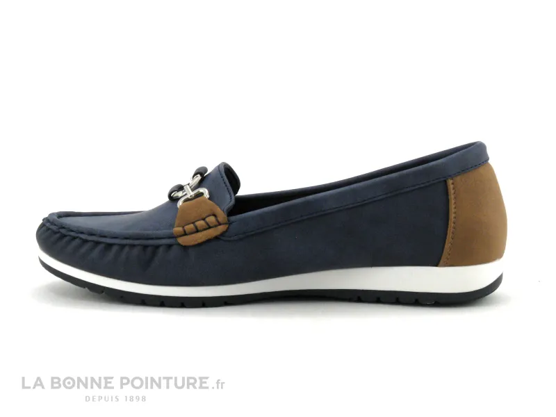 Achat chaussures Sweet R Femme Mocassin, vente Sweet R MACARE Marine - Mocassin Femme souple