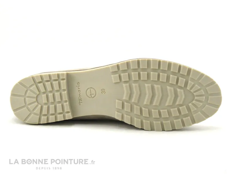 Achat chaussures Tamaris Femme Mocassin, vente Tamaris 1-24200-42 Taupe - Mocassin cuir beige - Femme