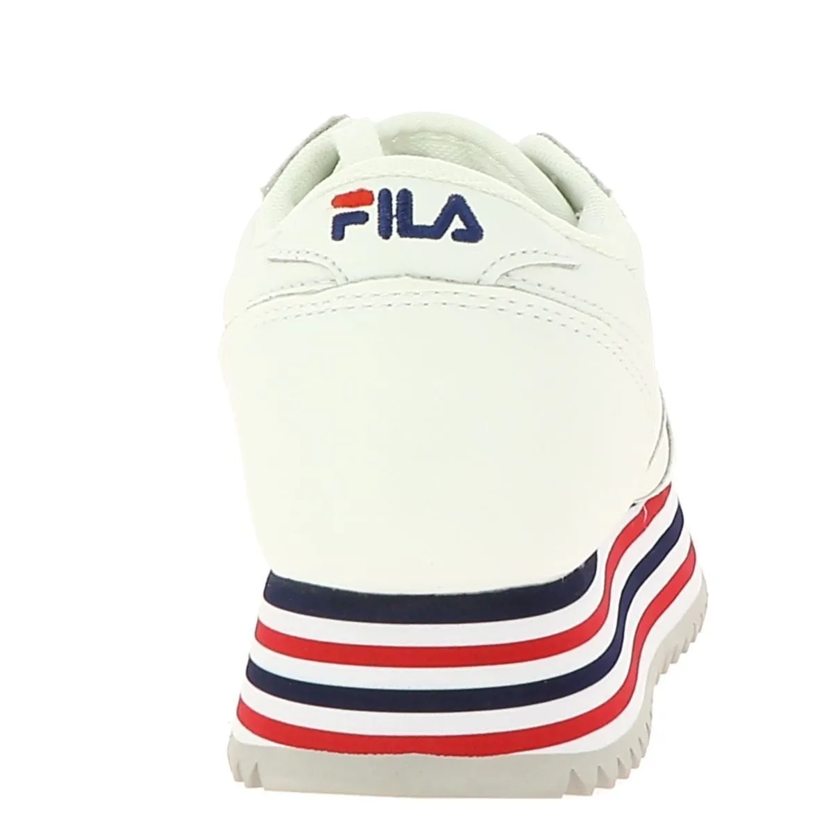 Baskets mode Fila orbit zeppa strip wmn blanc