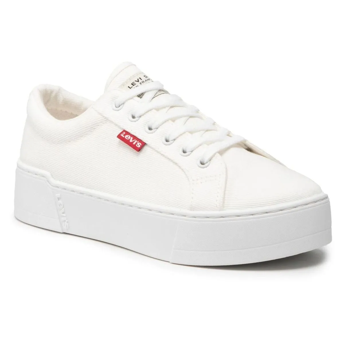 Baskets mode Levi s tijuana 2.0 blanc