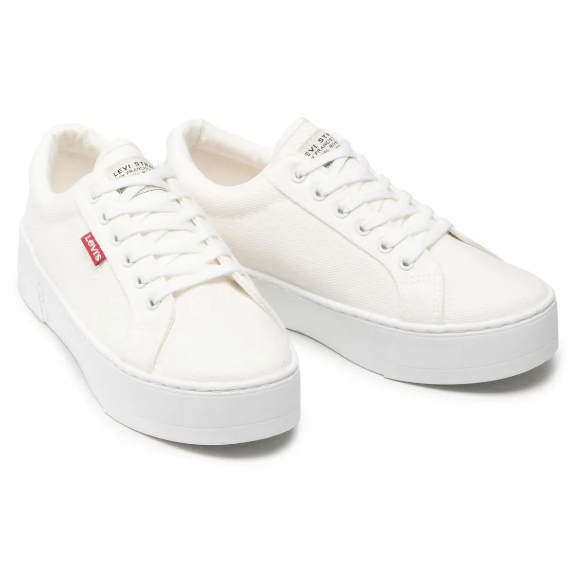 Baskets mode Levi s tijuana 2.0 blanc