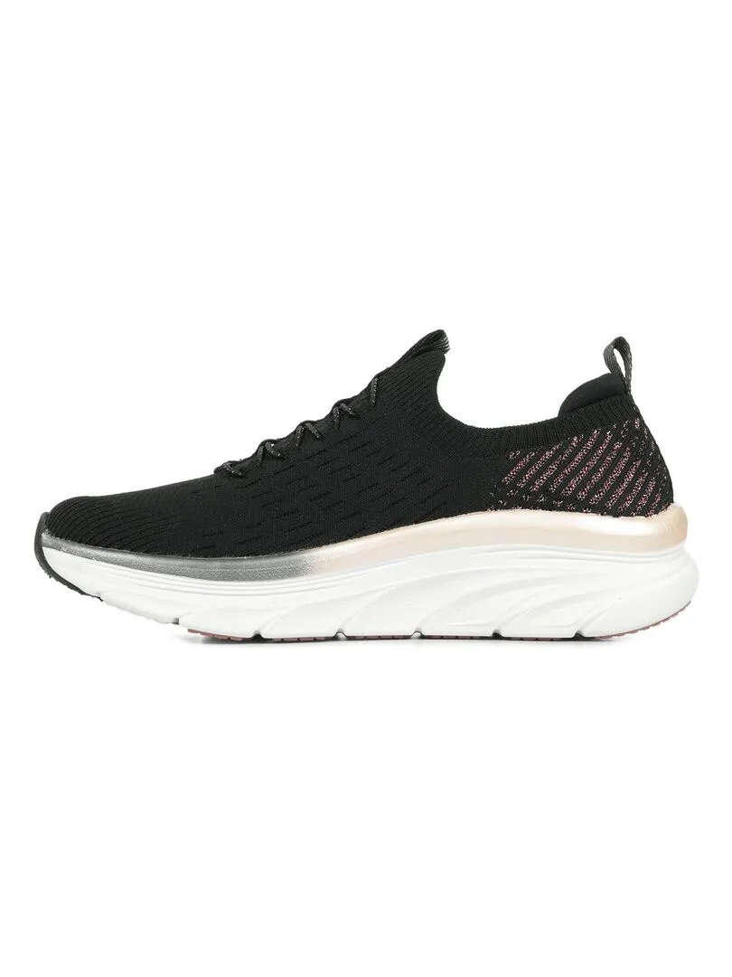 Baskets Skechers D'Lux Walker-Let It Glow - Noir