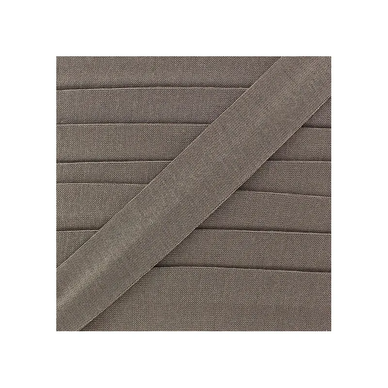 Biais jersey taupe