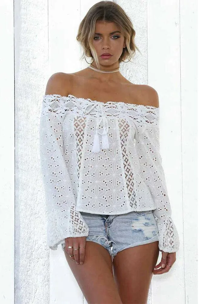 Blouse Dentelle Boho