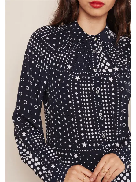 Blouse en soie imprimée Tommy Hilfiger