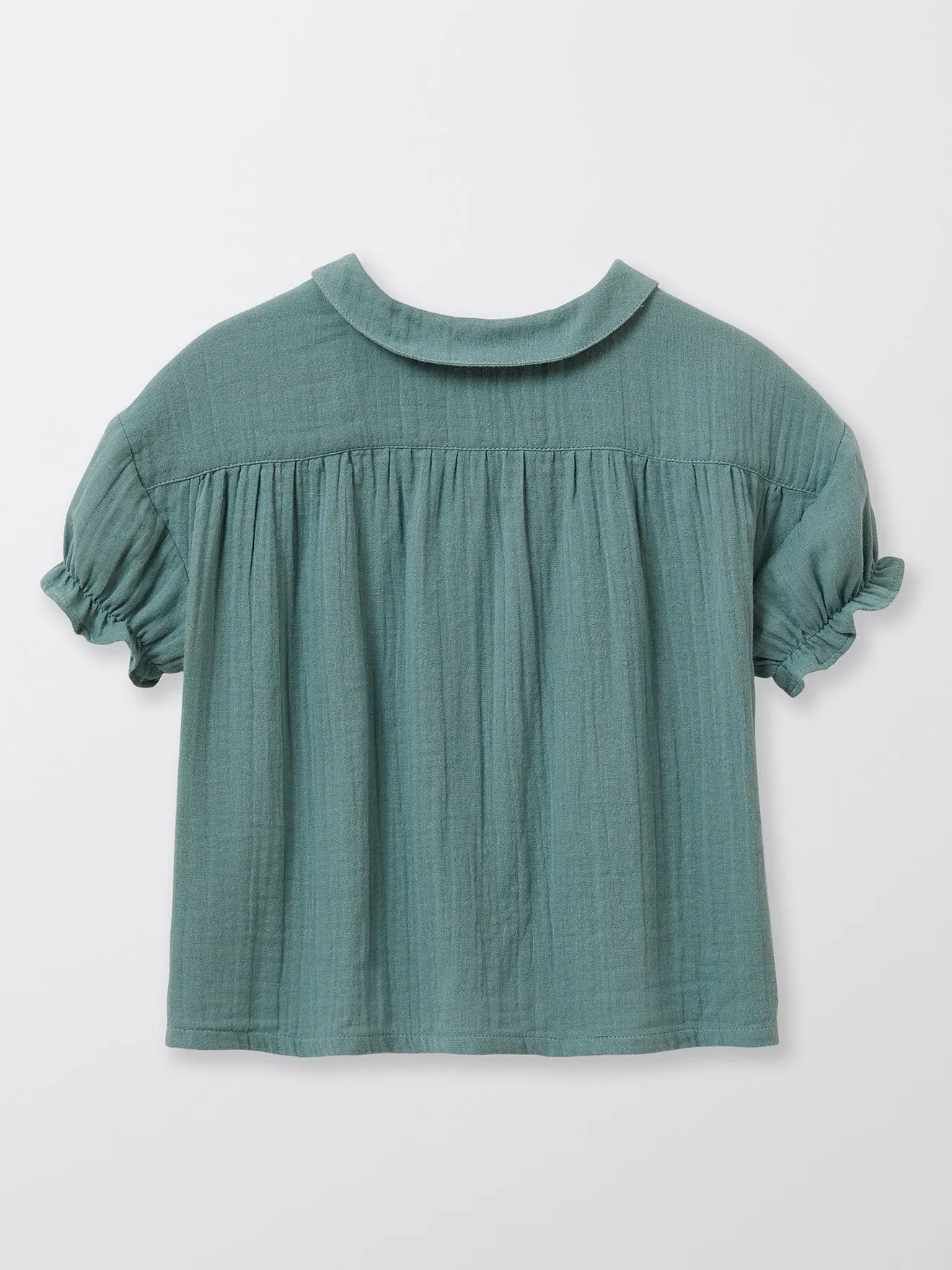 Blouse Fille en gaze de coton