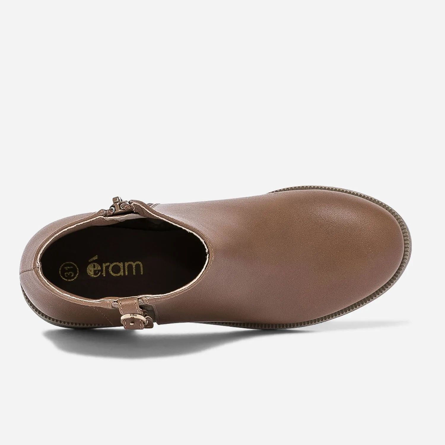 Boots camel avec boucle côté - Boots Enfant | ERAM