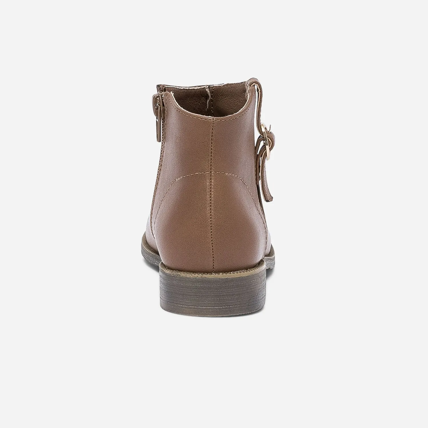 Boots camel avec boucle côté - Boots Enfant | ERAM