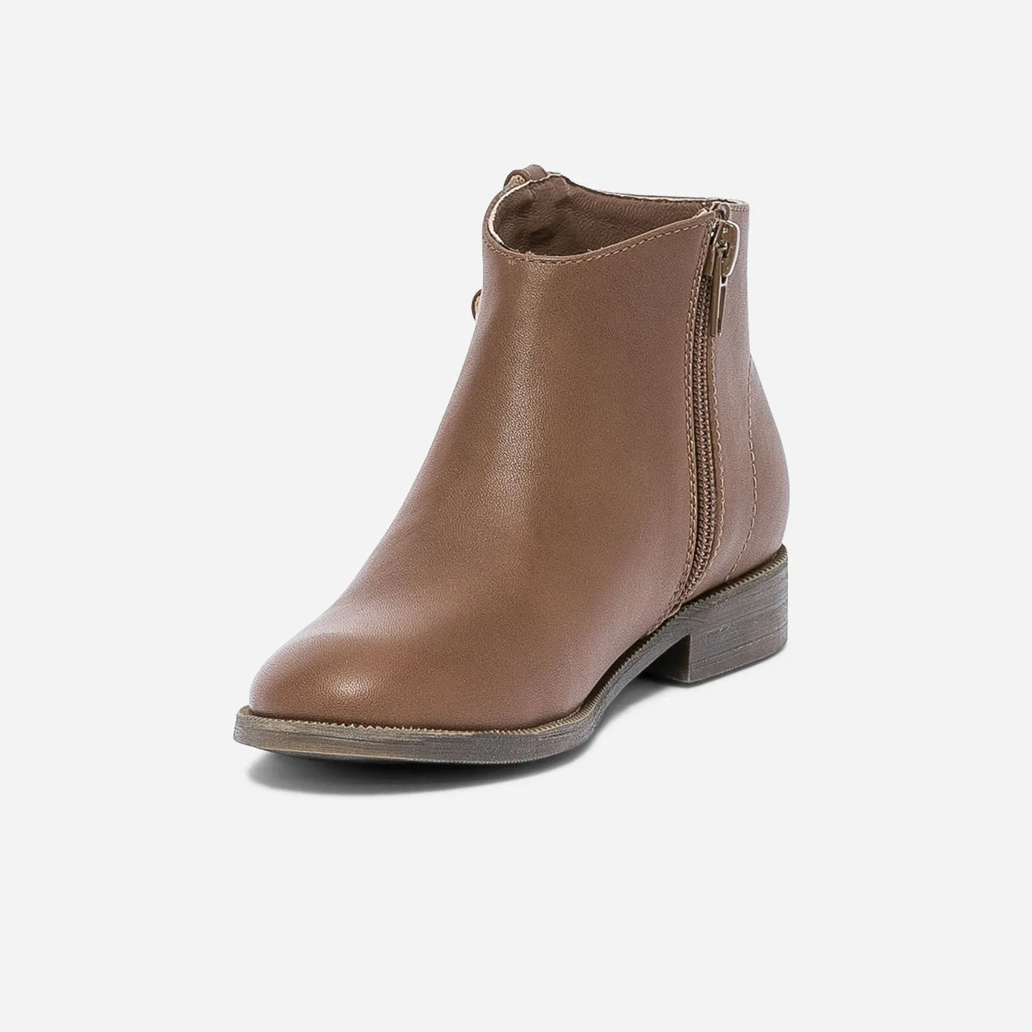 Boots camel avec boucle côté - Boots Enfant | ERAM