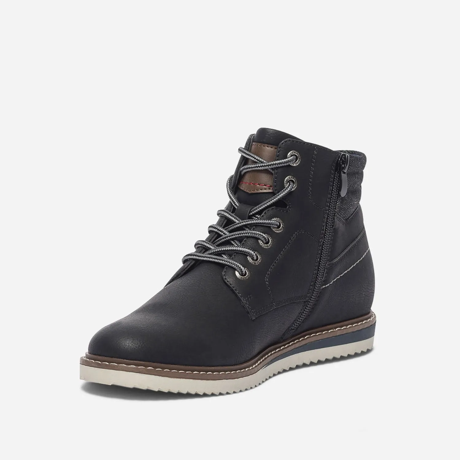 Boots noir à lacet - Boots Homme | ERAM