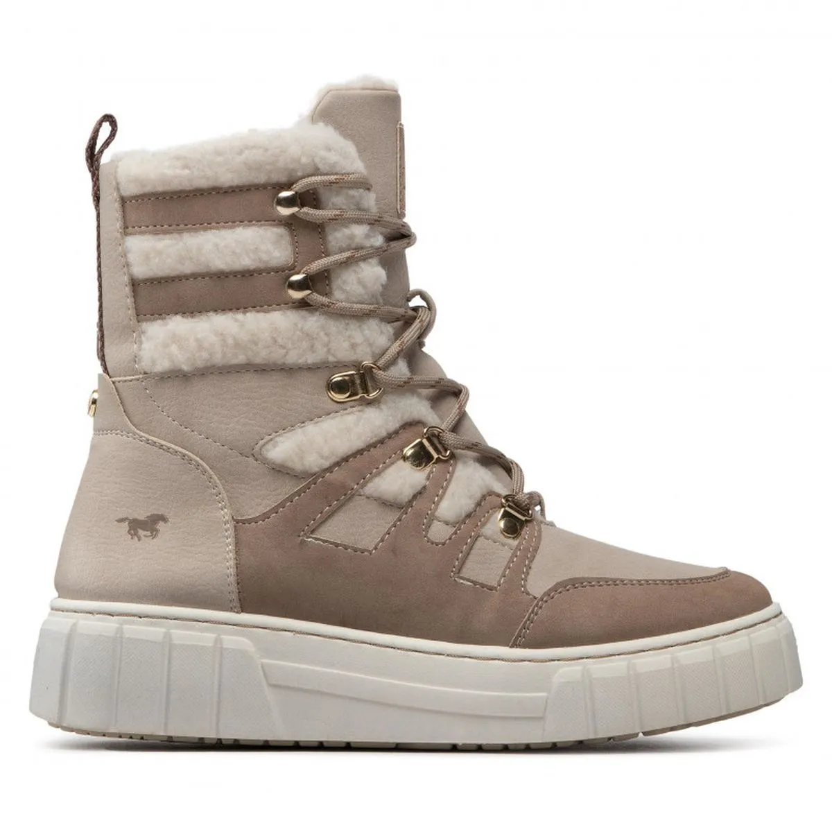 Bottines Mustang 1446603 beige