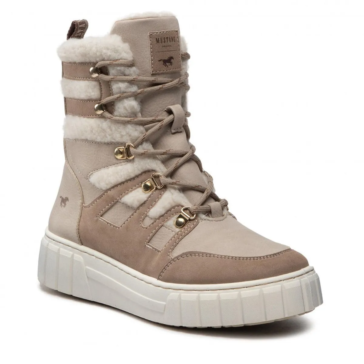 Bottines Mustang 1446603 beige