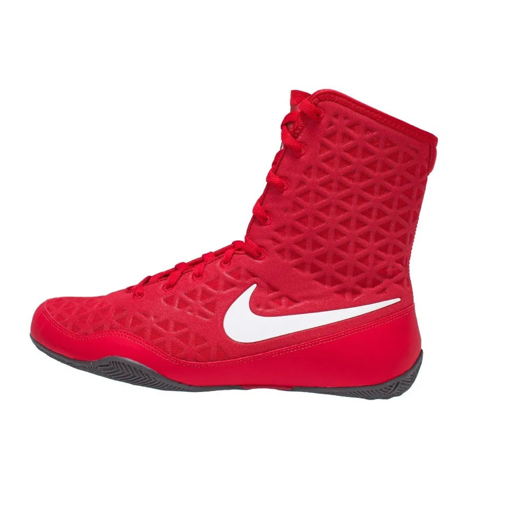 Chaussures de boxe Nike KO - Rouge/Blanc