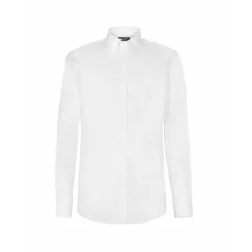 Chemise Blanche En Coton Dolce&Gabbana Homme | Soulery