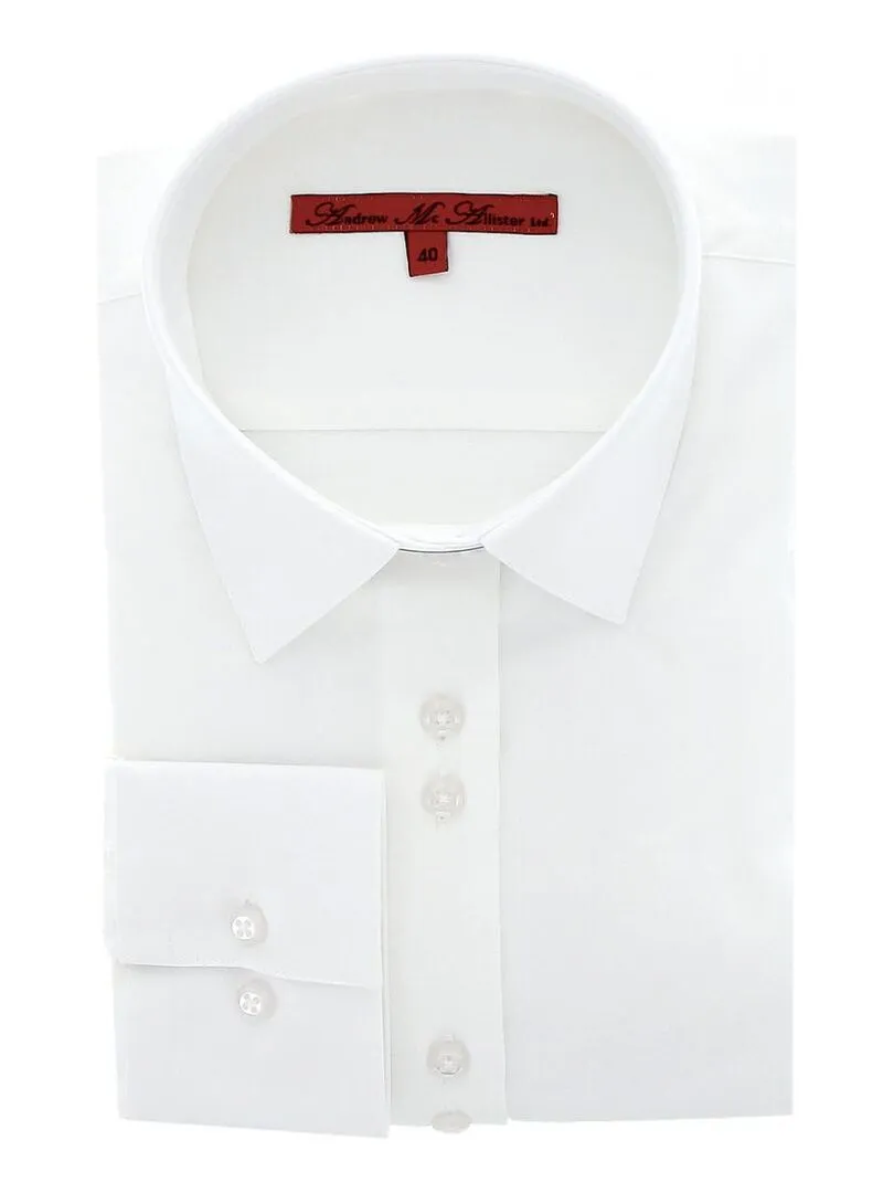 Chemise col italien CLEVELAND - Blanc