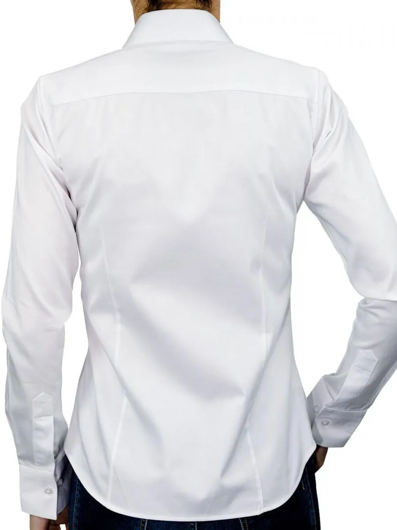 Chemise col italien CLEVELAND - Blanc