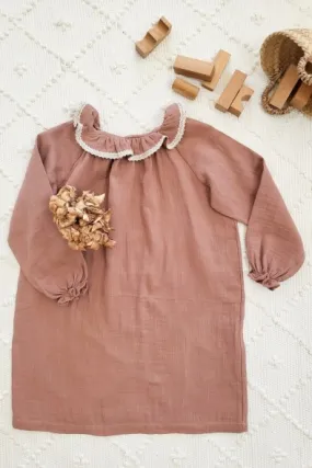 Chemise de nuit Bécassine Caramel