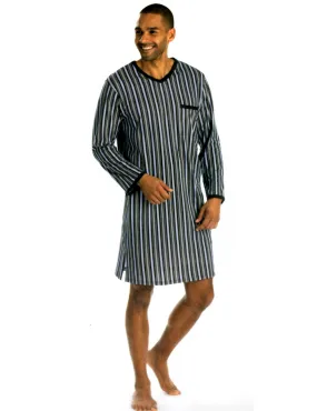 Chemise de nuit manches longues