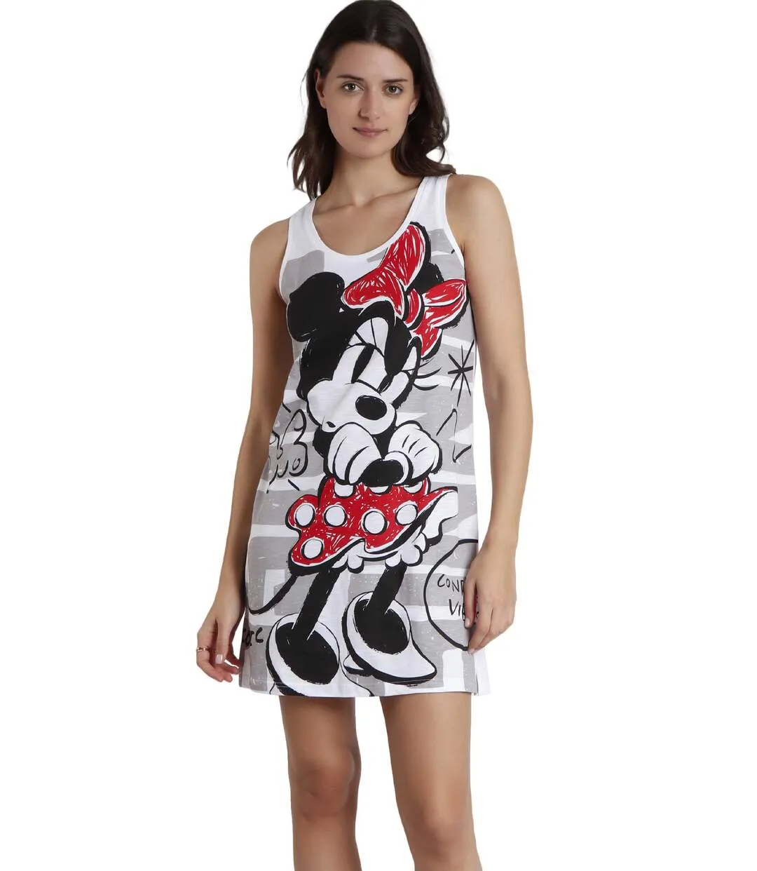 Chemise de nuit sans manches Stay True Disney Admas