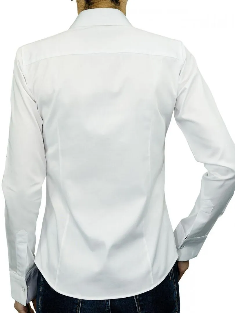 Chemise double col WICHITA - Blanc