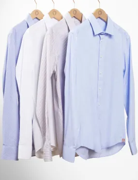 Chemise pour homme Julien bleu clair