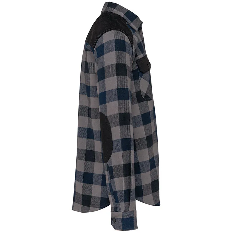 Chemise professionnelle à carreaux en 100% coton WK520 - VPA