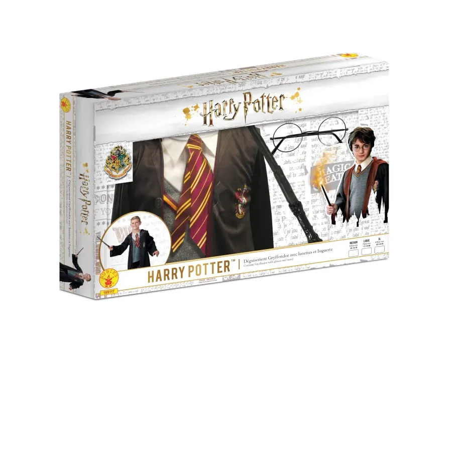 Coffret Harry Potter costume et accessoires enfant