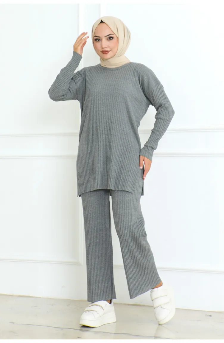 Costume Velours Côtelé Océan 152-02 Gris 152-02