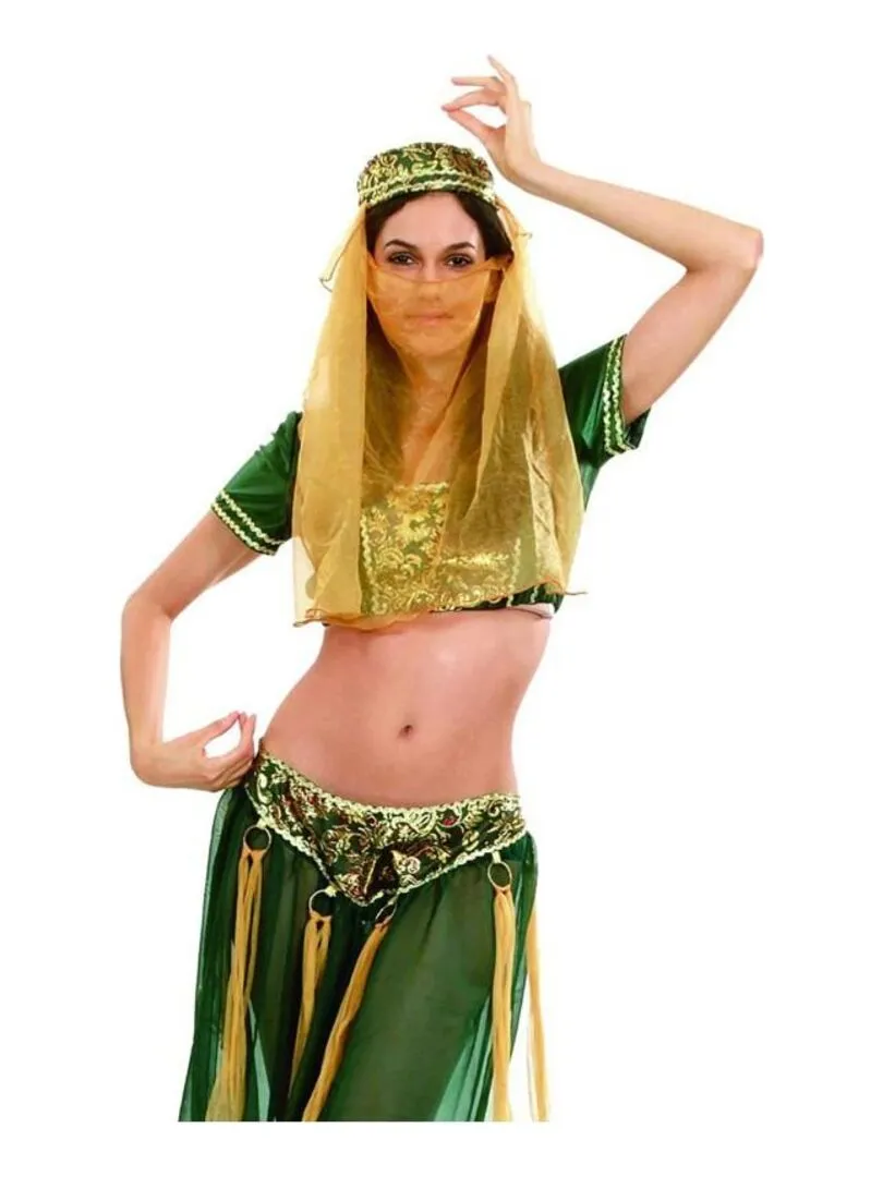 Déguisement Danseuse Orientale Femme - Vert