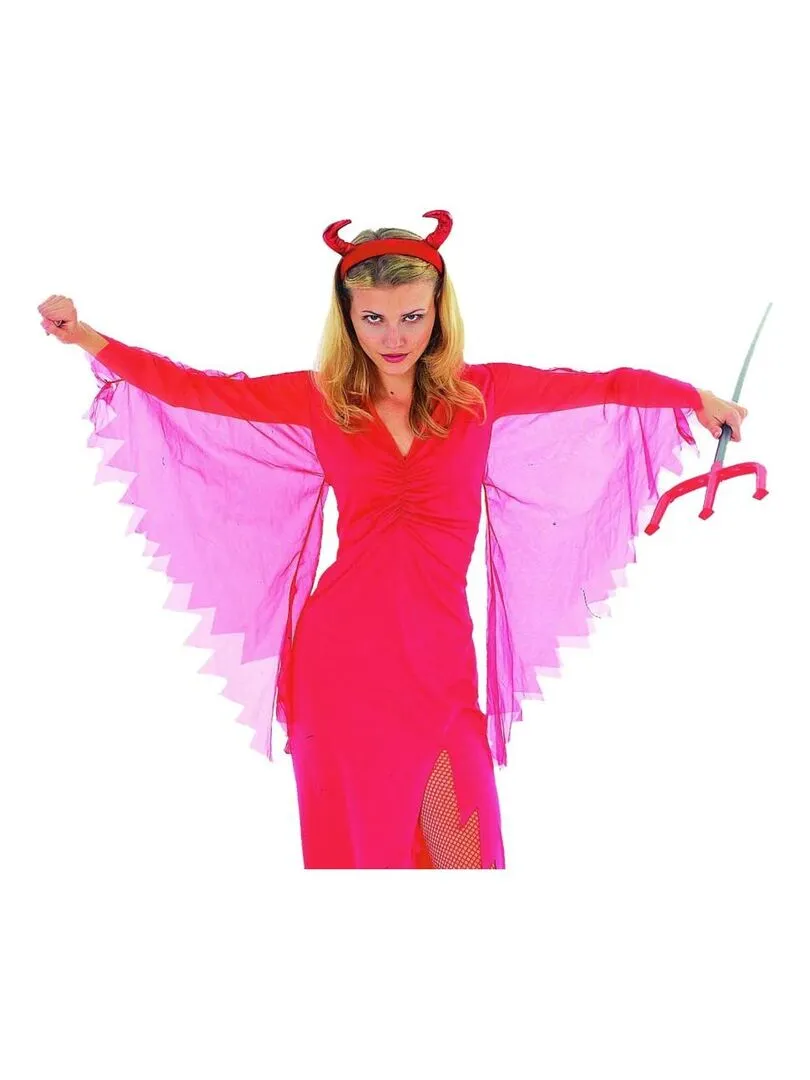 Déguisement Diablesse flamme Halloween Femme - Rouge