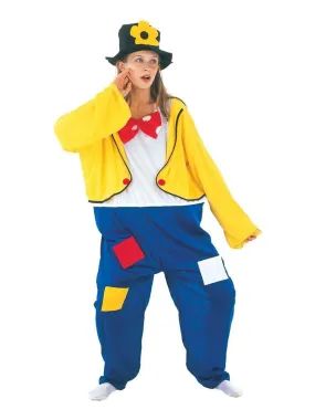 Déguisement Harpo le Clown tordu Femme - Jaune