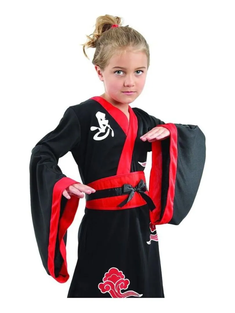 Déguisement Kimono ninja enfant - Noir Noir