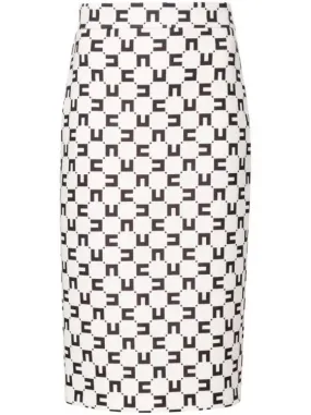 Elisabetta Franchi Tight Skirt White