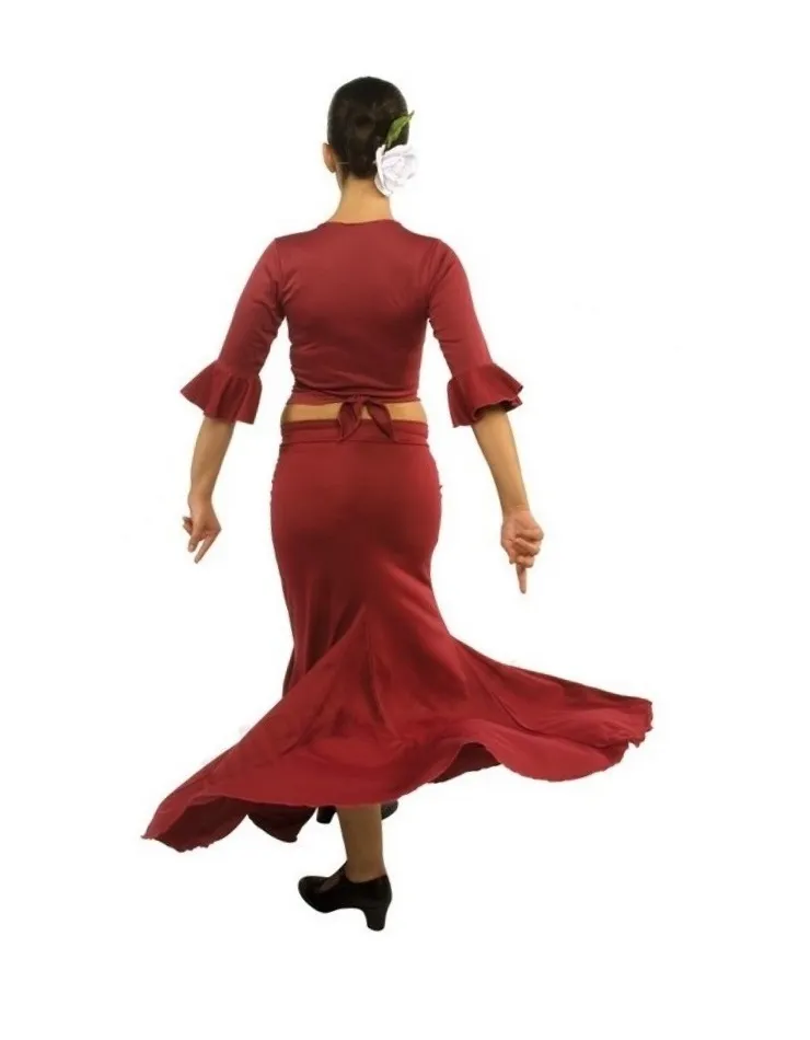 Jupe de flamenco Happy Dance EF118 - Avant scène